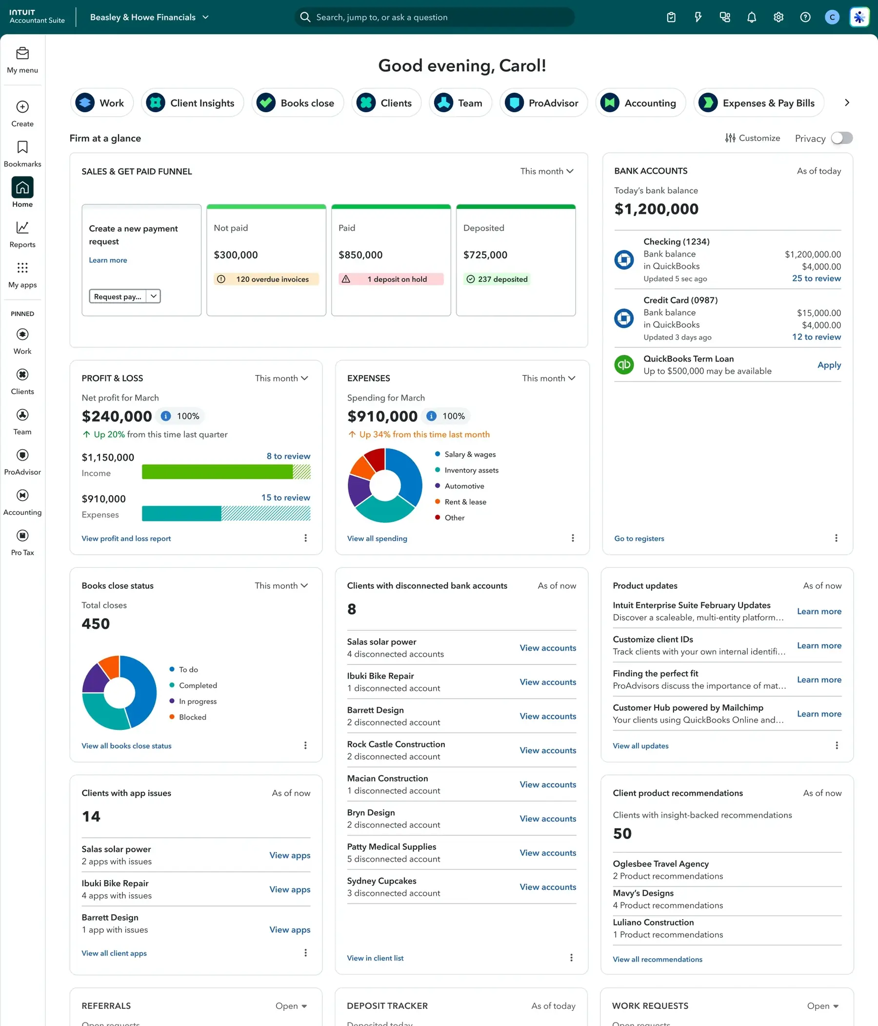 HomeBase — firm-wide intelligence